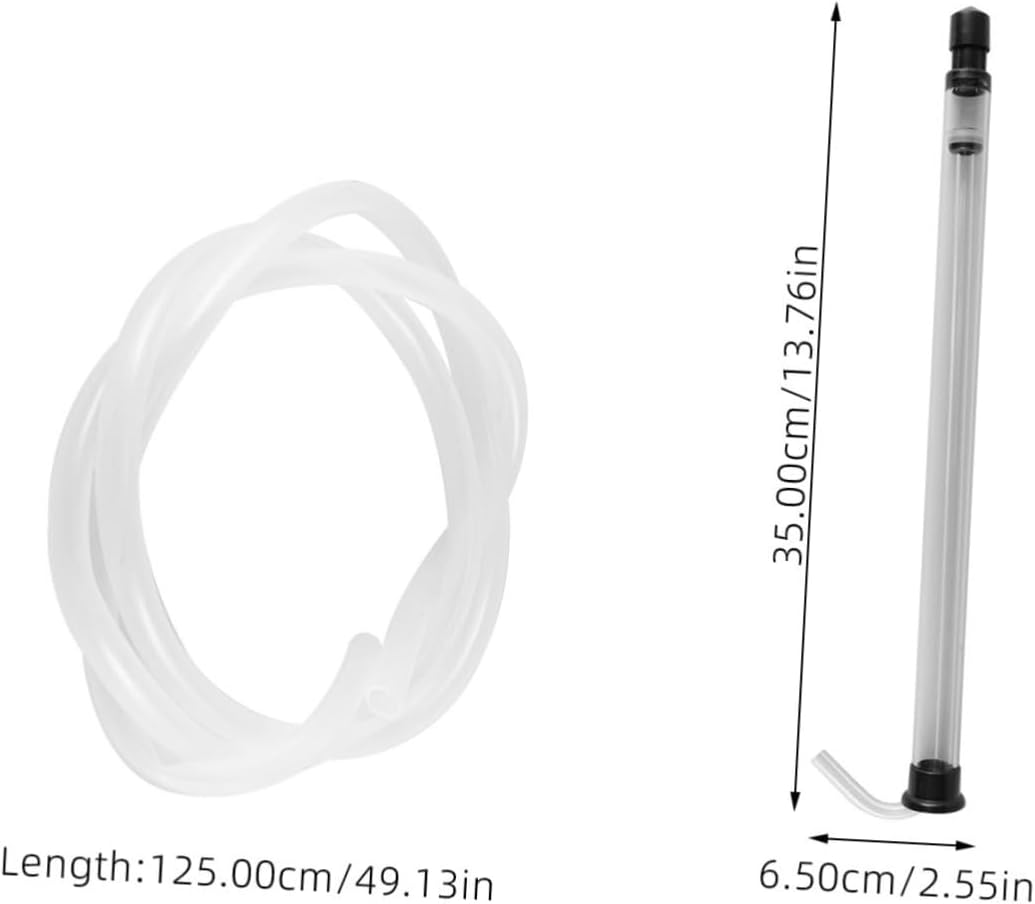 LABRIMP Reusable Wine Beer Transfer Siphon Tube Auto Siphon Tubing for Siphoning Hose Homebrewing Tool