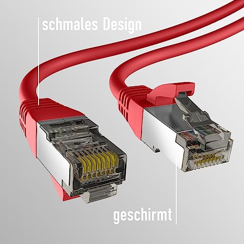 EFB-Elektronik Cat8.1 RJ45 Patch Cable S/FTP PIMF Red 10 m - Image 4