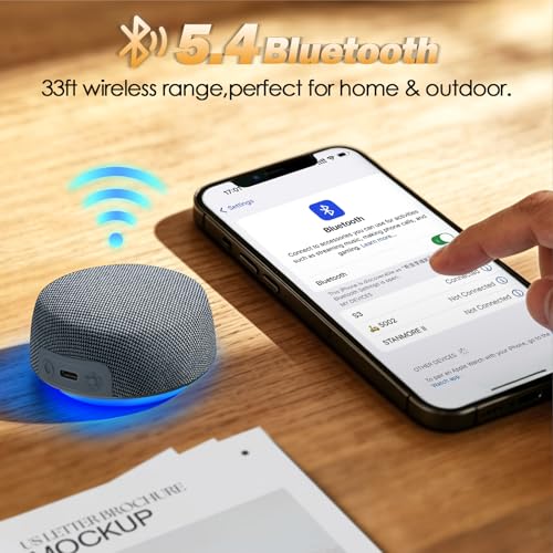 Image of Bluetooth Speaker Set Dual Pairing Stereo Sound,TWS & Magnetic Base - Portable Speaker with 10H Playtime(3H with Lights On),Wireless Speakers for TV Watching,Home Theater, Outdoor, Multi-Room