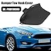 X AUTOHAUX Car Front Bumper Tow Hook Cover F1EB17A989 for Ford Focus MK3 2014 2015 2016 2017 2018 Tow Hook Eye Lid Cover Trailer Cap Black