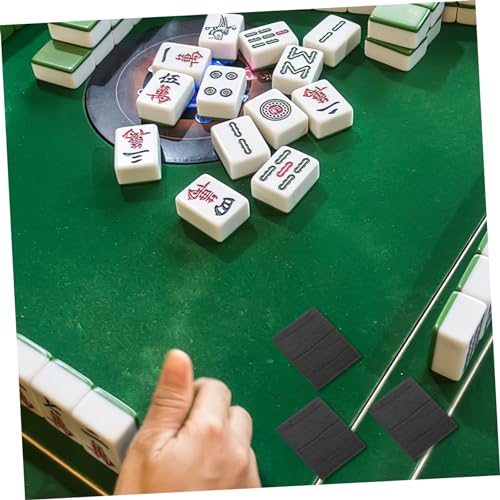 Accesorios 4 piezas Almohadilla Silenciosa para Mahjong miniatura 5