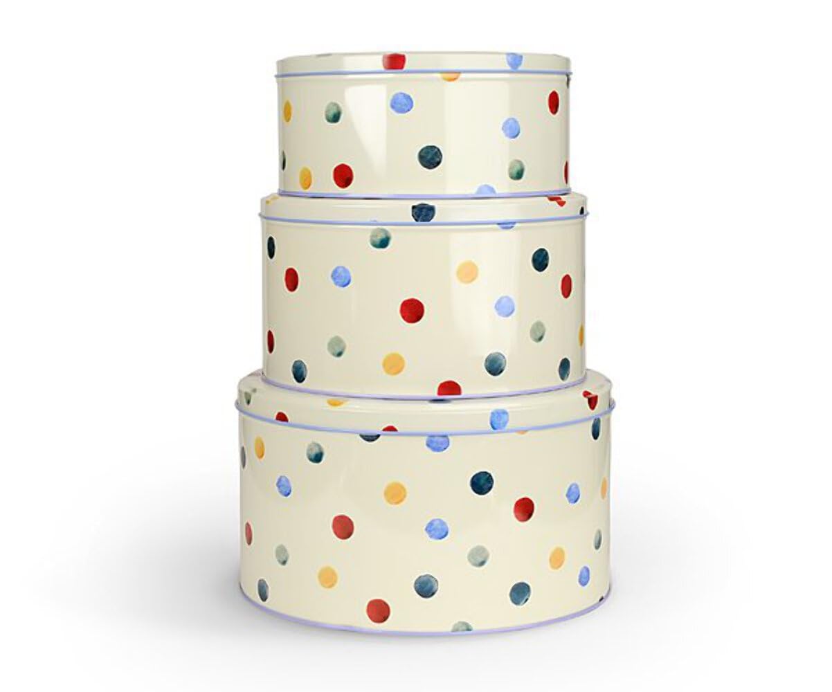 Emma Bridgewater Polka Dot Set Of Cake Tins Desertcart Seychelles