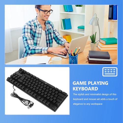 Clavier mécanique rétroéclairé ergonomique pour jeu et bureau - 7