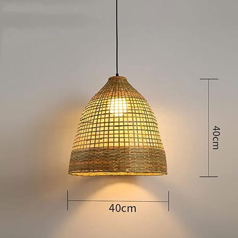 MLIGHT Nordic Rotan Bamboe Rieten Kroonluchter Moderne Eenvoudige Retro Thuis Hanglamp Slaapkamer Badkamer Keuken Woonkamer Cafe Bar Restaurant Opknoping Licht Lamp photo 3