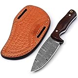 Damascus Hunting Knife One-of-a-Kind 9 inches Custom Handmade by ColdLand IRH53