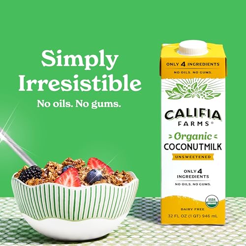 Image of Califia Farms Organic Coconut Milk, 32 Fl Oz