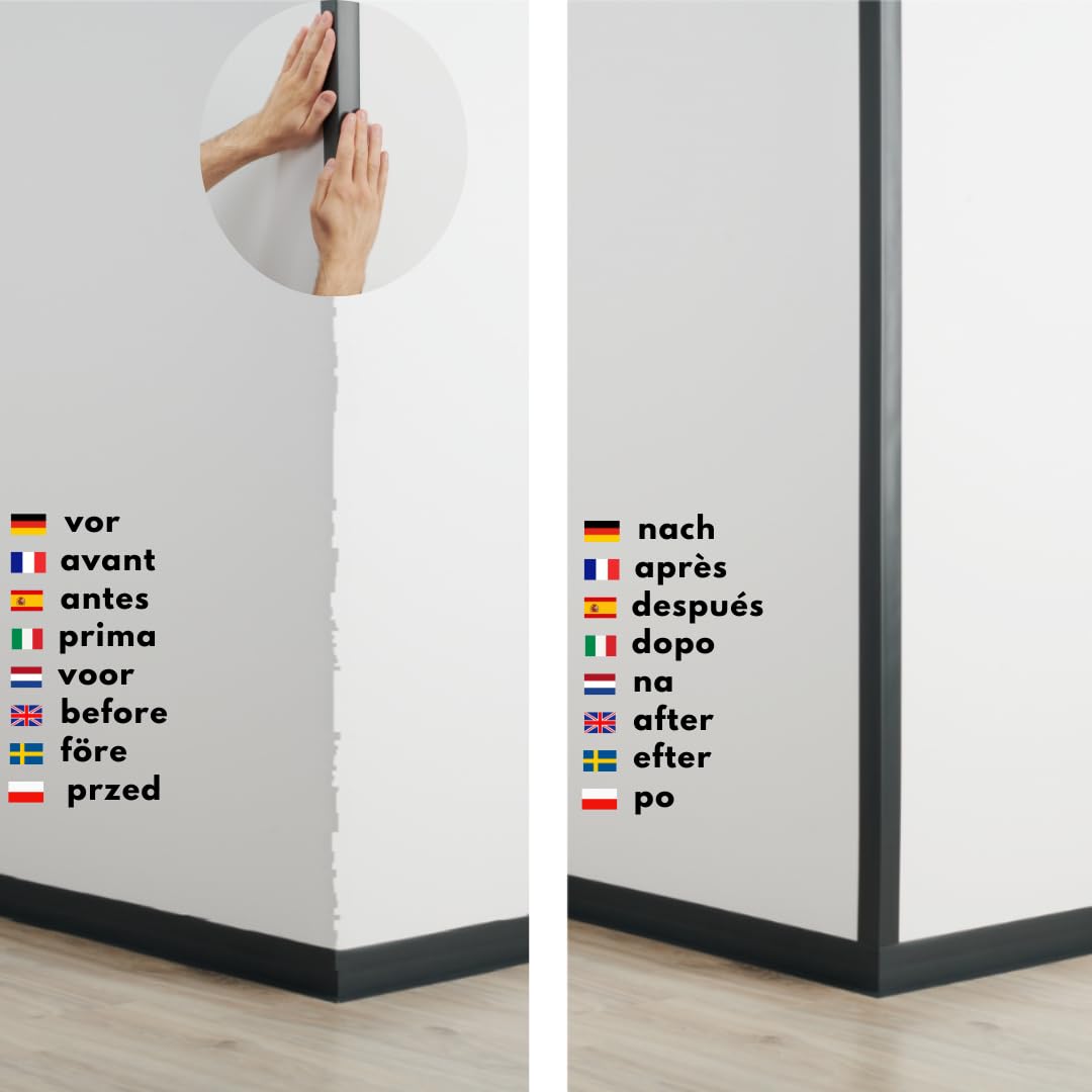 Prodotti per la costruzione in PVC Profilo per bordi scale autoadesivo