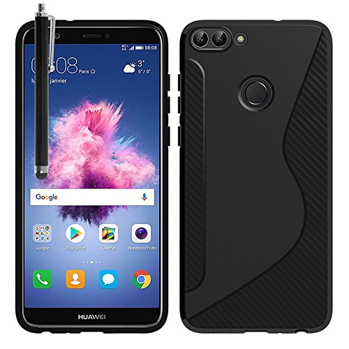 ShopInSmart S-Line - Carcasa de Silicona para Huawei P Smart 5.65"/Enjoy 7S