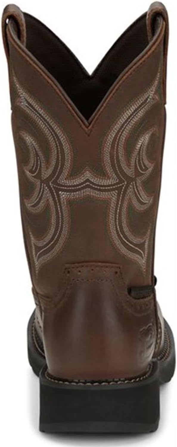 Justin Women's Wanette Waterproof Western Work Boot Steel Toe - Gy9985