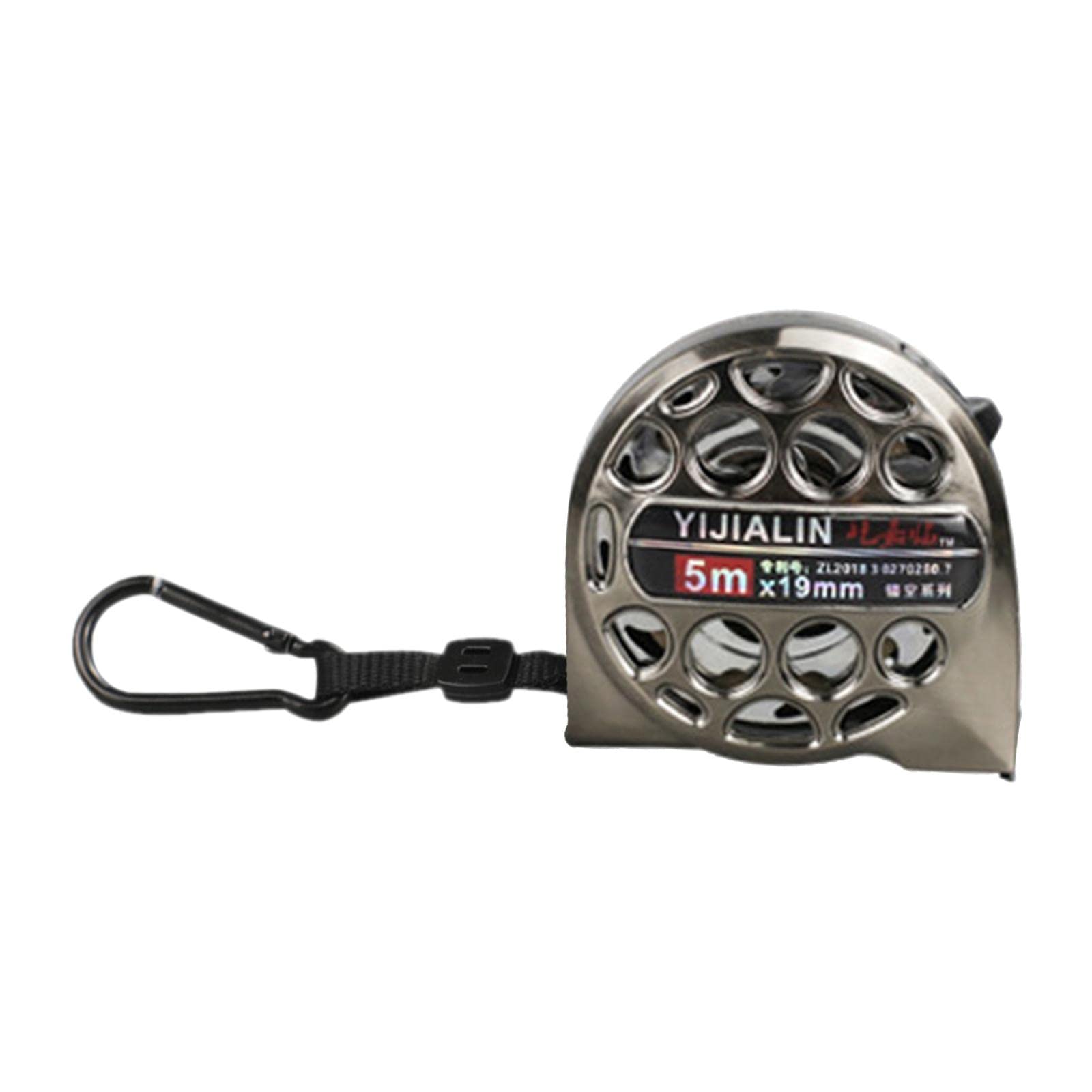 Hollow Tape Measure Carpentry Ruler Retractable Stainless Steel Tape Measure 5 Meters | 1 Stainless Steel Tape Measure-image-44