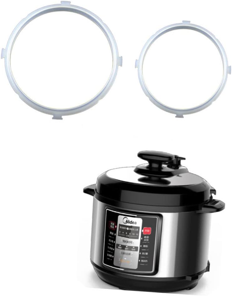 SHOWERORO 3pcs Electric Pressure Cooker Seal Ring Compatible Sealing Gasket for 5l/6l (new Style)