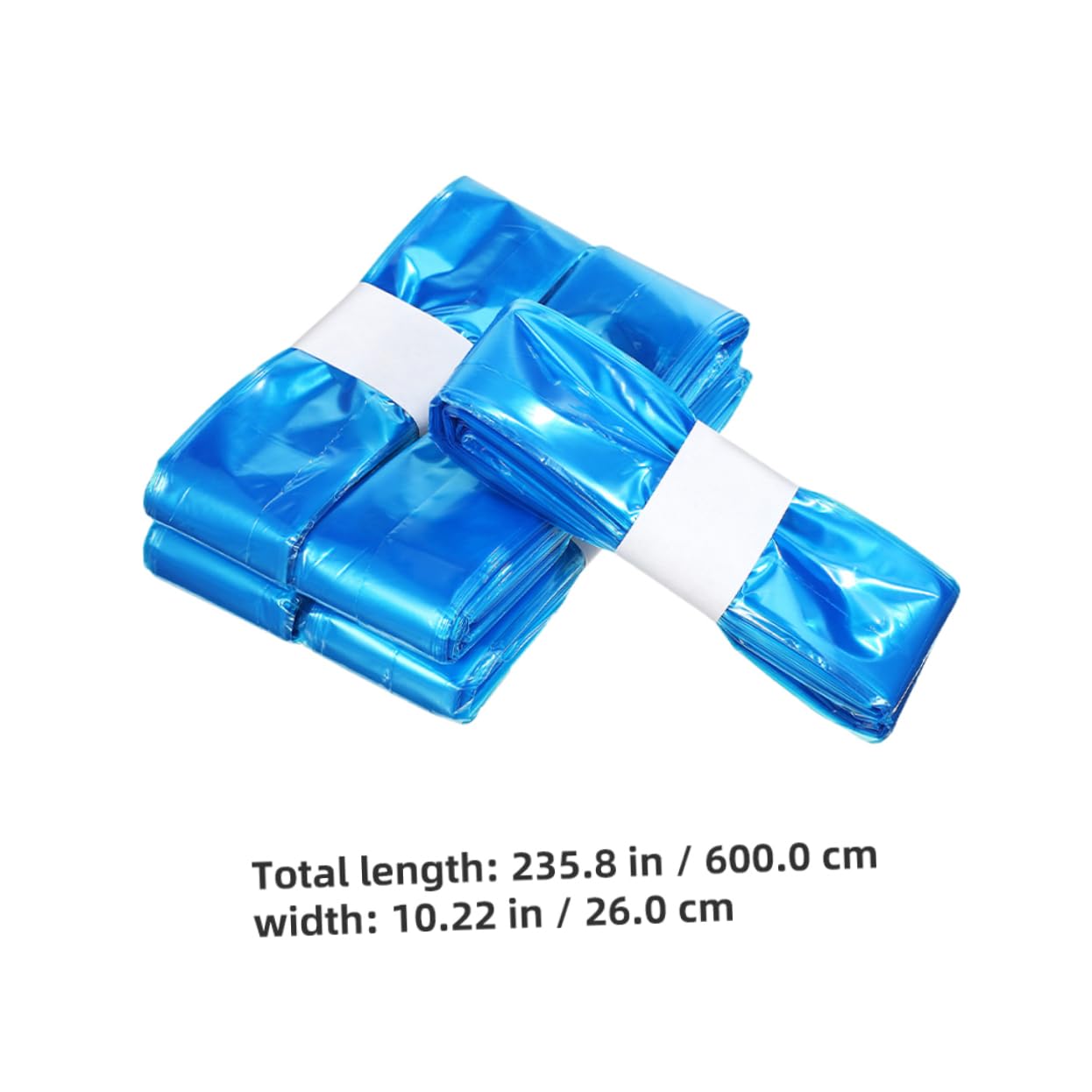 SOLUSTRE 5 Pack Diaper Pail Bulk Bags Odor-proof Small Garbage Bags for Diaper Pail