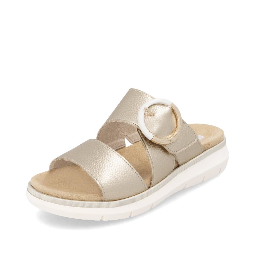 Remonte Damen D0Q51, Frauen Slipper,lose Einlage,Freizeitschuhe,Schlupfschuhe,schluepfschuhe,Slides,Slip-ons,Backless Slipper,Mules,schwarz (00),38 EU