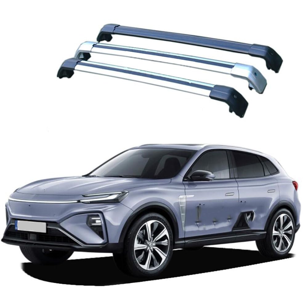 Barres De Toit ACE-2 Renault Megane 4 Grandtour 2016-2023 - 2 Barres Aluminium Noir - Porte-bagages Vélo Ski Coffre - Charge Max 75kg