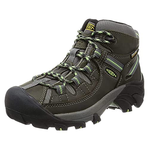 Keen Targhee II Mid WP, Botas de Senderismo Mujer, Gris (Raven/Opaline), 37.5 EU