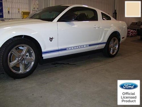 Miniatura 8 de Decal Mods Ford Mustang GT Rocker Panel Puerta Lateral Calcomanías Metálicas Plata - RU - CMS