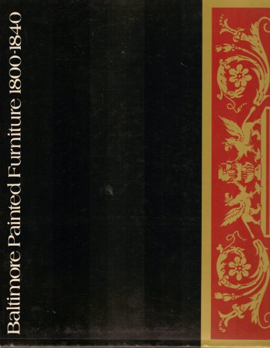 Muebles Baltimore Pintado de salón antiguo período 1800 a 1840 2