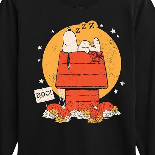 HYBRID APPAREL - Peanuts - Snoopy Halloween Dog House - Toddler & Youth Long Sleeve Graphic T-Shirt3