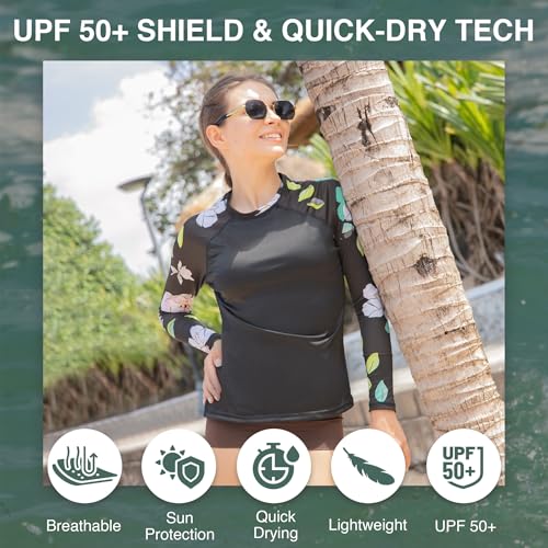 Image of Kanu Surf Women's Keri Long-Sleeve UPF 50+ Rashguard