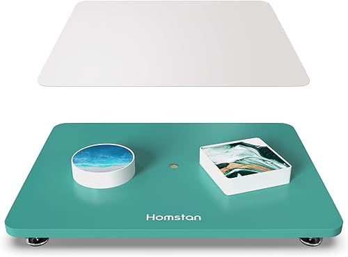 Homstan Tabla de nivelación grande para resina, mesa de resina niveladora ajustable de 22.8 x 15 pulgadas, suministros de resina, mesa de nivelación
