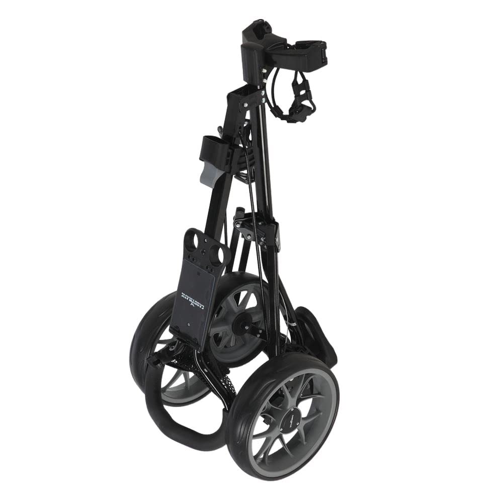Golf Pro Lite Carrito DE Golf DE 3 Ruedas Negro/Gris