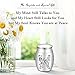 SOITIS Small Urn for Ashes 1.57 Inches Small Keepsake Urn for Human Ashes Butterfly Mini Urn Stainless Steel Ash Holder Small Ash Urn for Women, Silver Keepsake