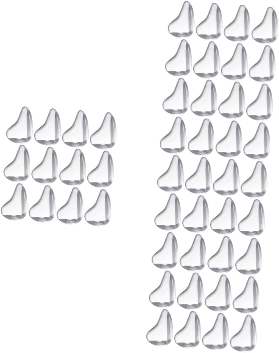 Toyvian 4sets Adhesive Silicone Baby Proof Corner Guards Safety Corner Protectors for Furniture Edges Protectors 12pcs*4