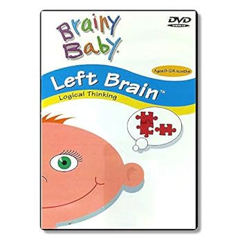 DVD Brainy Baby Left Brain DVD: Inspiring Logical Thinking Brain Development Classic Edition Book