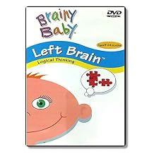 Brainy Baby Left Brain DVD Inspiring Logical Thinking Brain Development Classic Edition