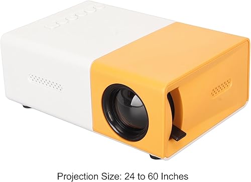 Miniatura 5 de Mini proyector de bolsillo LCD 1080P 1920x1080 multimedia teatro video proyector de película con AV VGA USB para oficina teléfono hogar TV Box,