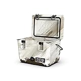 Wyld Gear 25qt Freedom Series Roto-Molded Cooler - Eistruhe - Schwerlast, Hochleistungs-Eisspeicherung, tragbar für Outdoor-Abenteuer, Heckklappe und Camping (Prairie)