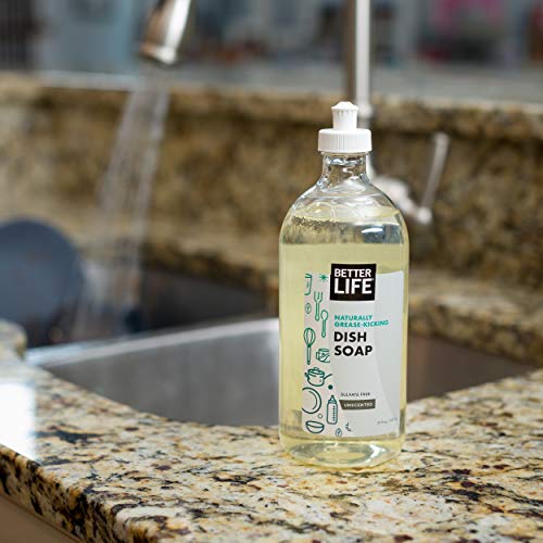 Better Life Natural Dish Soap Unscented, 22 Fl Oz (Pack Of 2) #TOP4