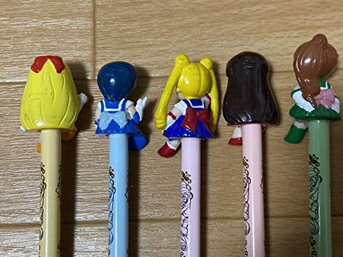 Amazon.co.jp: ・美少女戦士セーラームーン 鉛筆フィギュア 6本セット 
