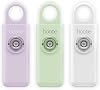 Hootie Personal Keychain Alarm for Women, Men, and Kids Protection - Hand Held Safety Siren, Lavender, Mint, and White 3 Pack