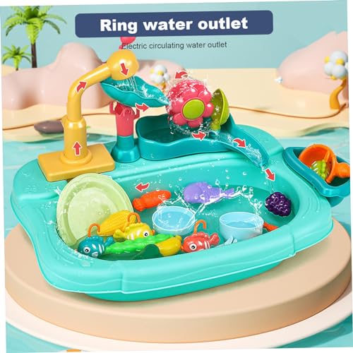 Table à eau pour tout-petits avec circuit électrique étanche