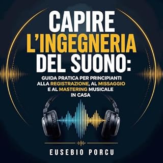Capire l'ingegneria del suono: Guida pratica per principianti alla registrazione, al missaggio e al mastering musicale in cas