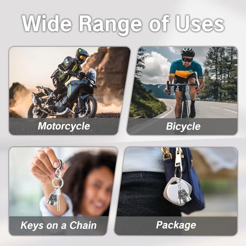 Image of NIIIYTYB Motorcycle Angel Bell for Riders Guardian Bell for Bikers Men's Good Luck Charm Keychain Accessory for Motorcycles Campana de la Suerte for Men Protective Biker Bells