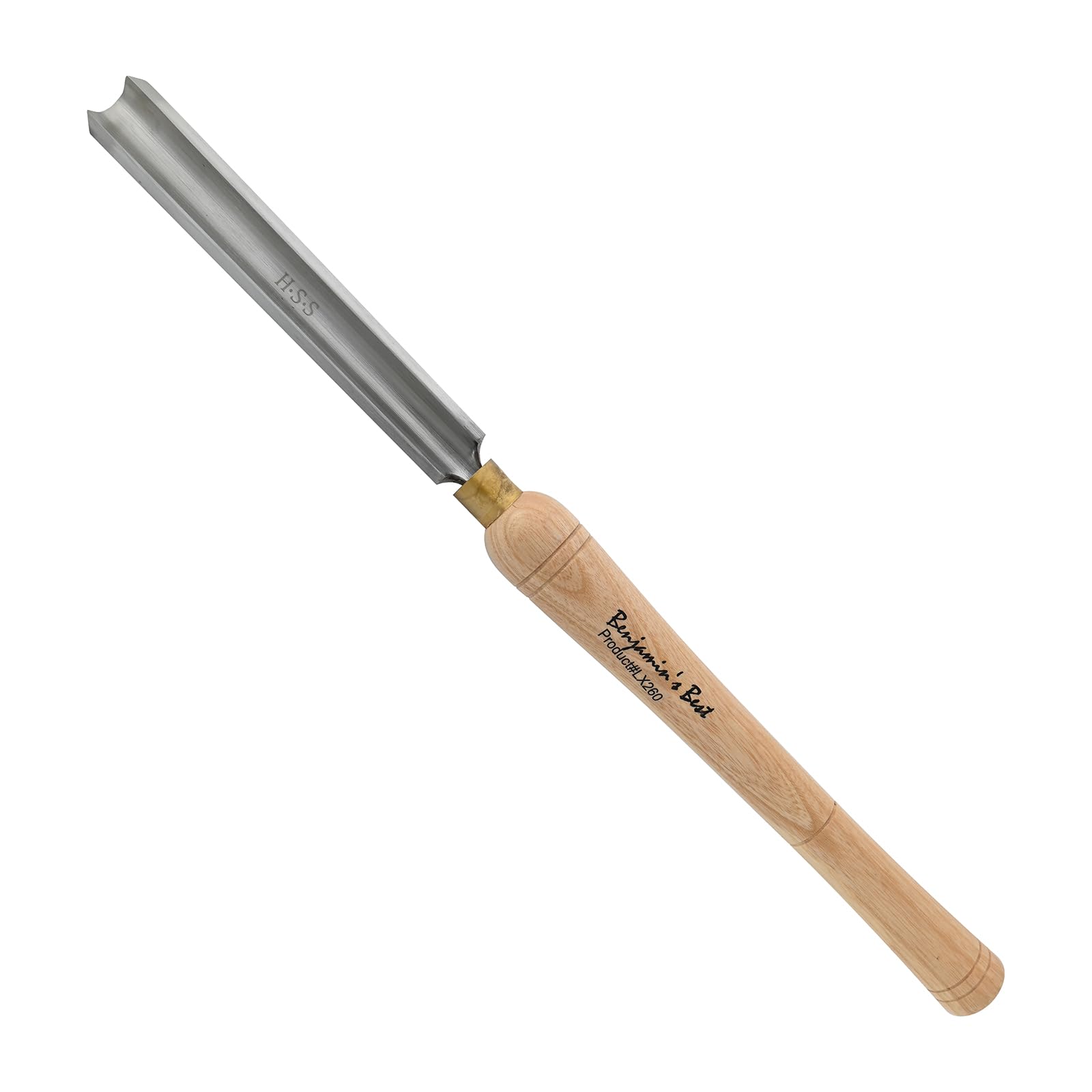 PSI Woodworking LX260 1" Roughing Gouge M2 HSS Woodturning Chisel
