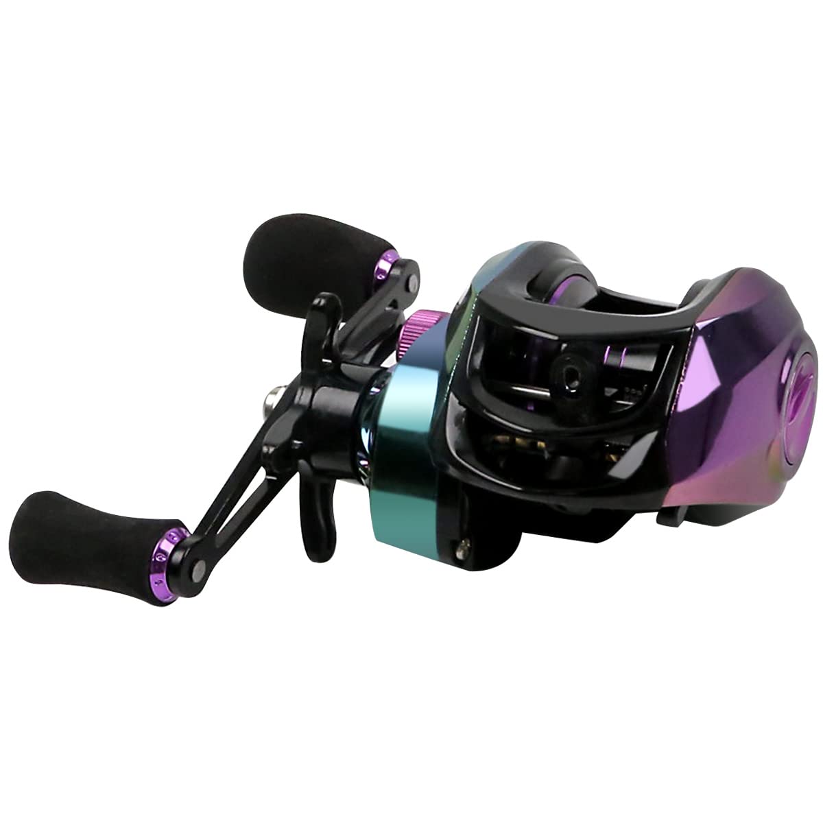 Baitcasting Reel 22lbs Baitcast Fishing Reels 7.2:1 BalanZze 18+1BB High Speed Casting Reel Left & Right Hand Saltwater Freshwater Max Drag Baitcaster Reel