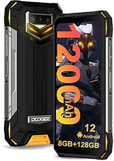 DOOGEE S89 Outdoor telefon komórkowy bez umowy, akumulator 12000 mAh, szybkie ładowanie, 8 GB + 128 GB, kamera noktowizyjna 48 MP AI, potrójny aparat, Android 12 6,3" FHD+, NFC/OTG [2023],