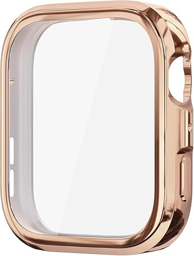 �yFotee�zFor HUAWEI WATCH FIT 5 Pro �p�P�[�X �J�o�[ ���b�L/�N���A �t���ی� �t�B������� For �t�B�b�g 5 Pro TPU �ϏՌ��P�[�X (���[�Y�S�[���h)