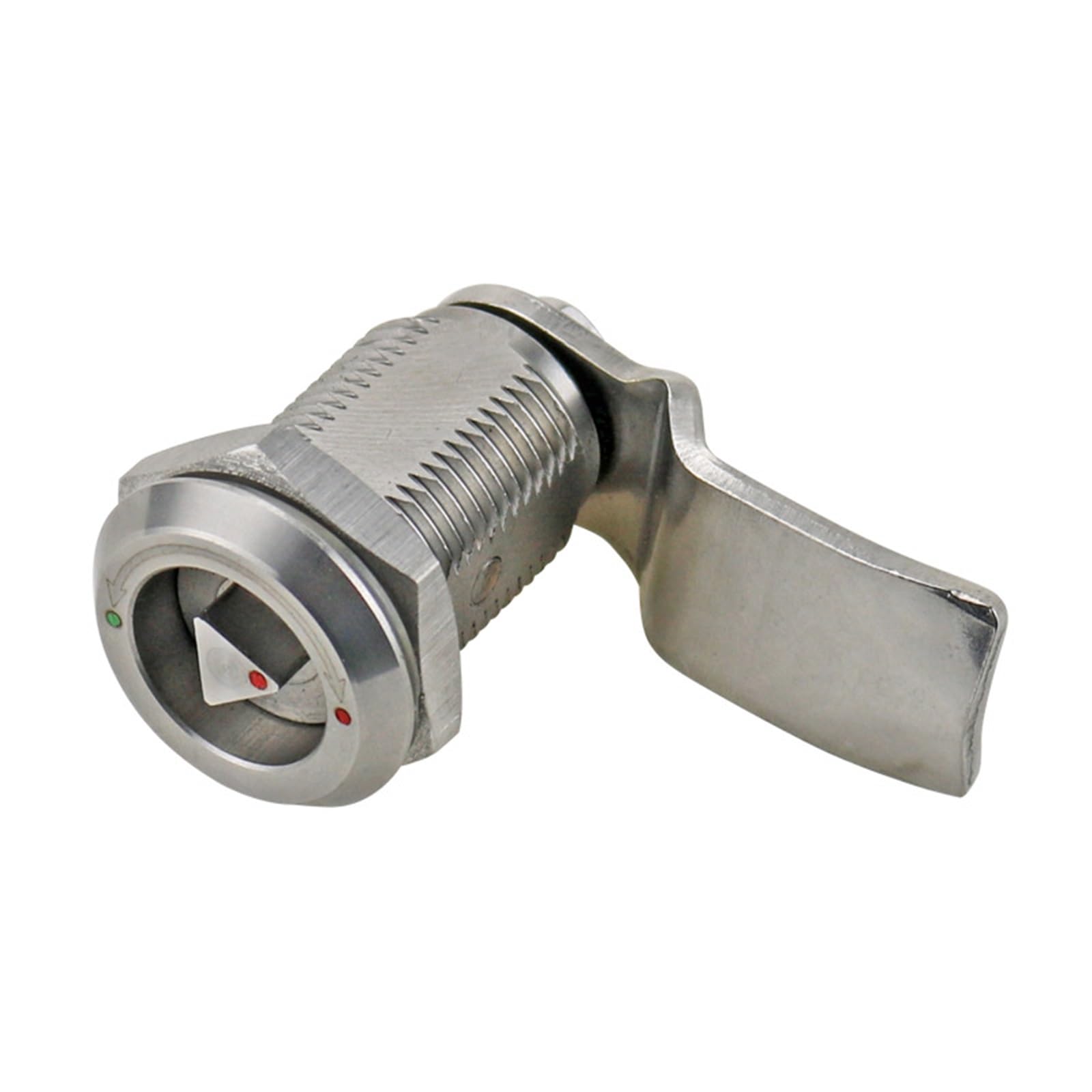 Serrure triangulaire en acier inoxydable 304, serrure à languette, serrure cylindrique rotative à 180 degrés, serrure de train, serrure de porte d'armoire électrique, 1 pièce