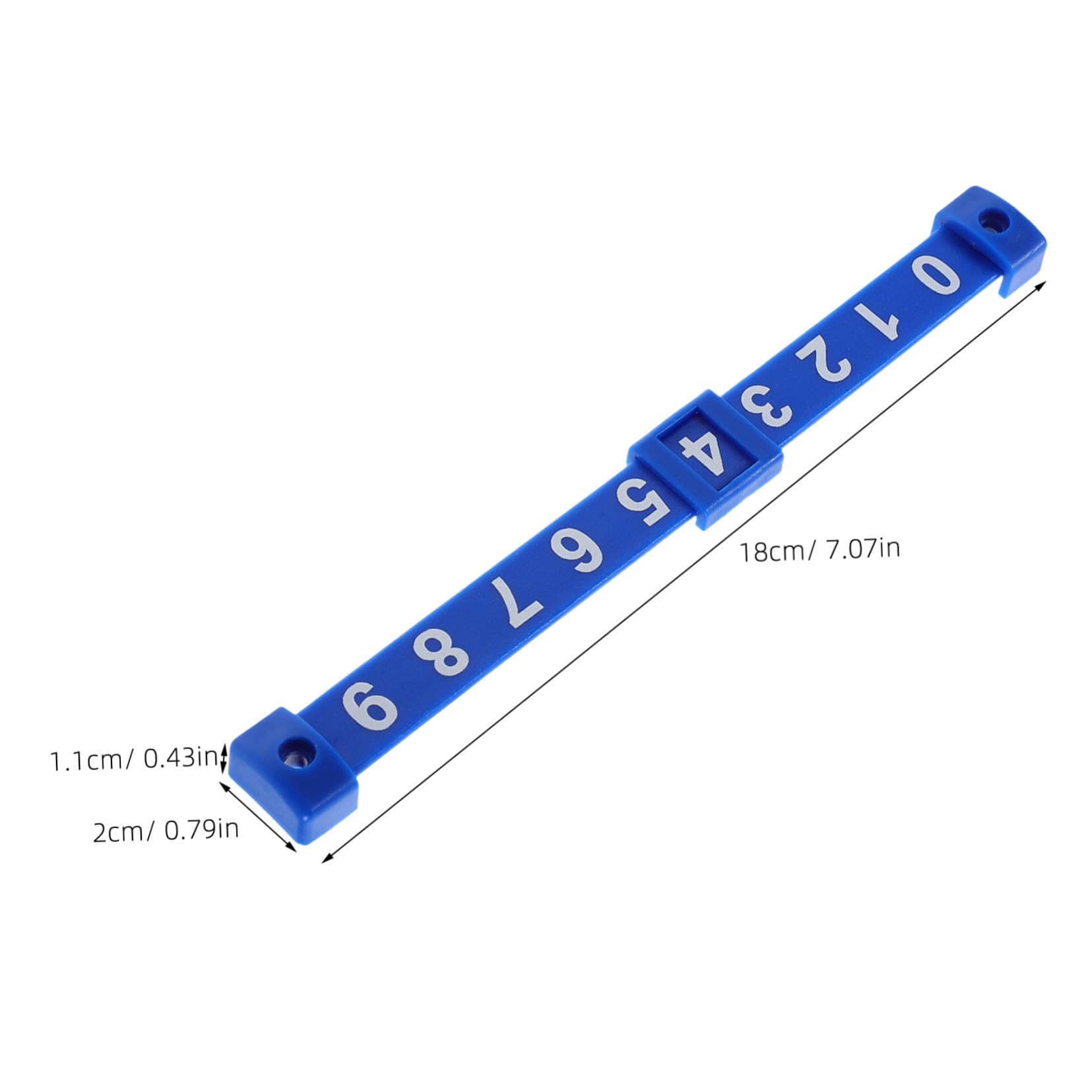 Fußball-Spielzähler Ersatzset – 2 Stück Für Tischfußball, Ca. 11,7 Cm Lang, Aus Umweltfreundlichem Kunststoff