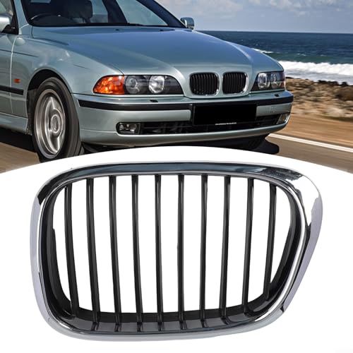 Rénovation face avant BMW E39 avec cette calandre gauche bicolore 97-03 - 4