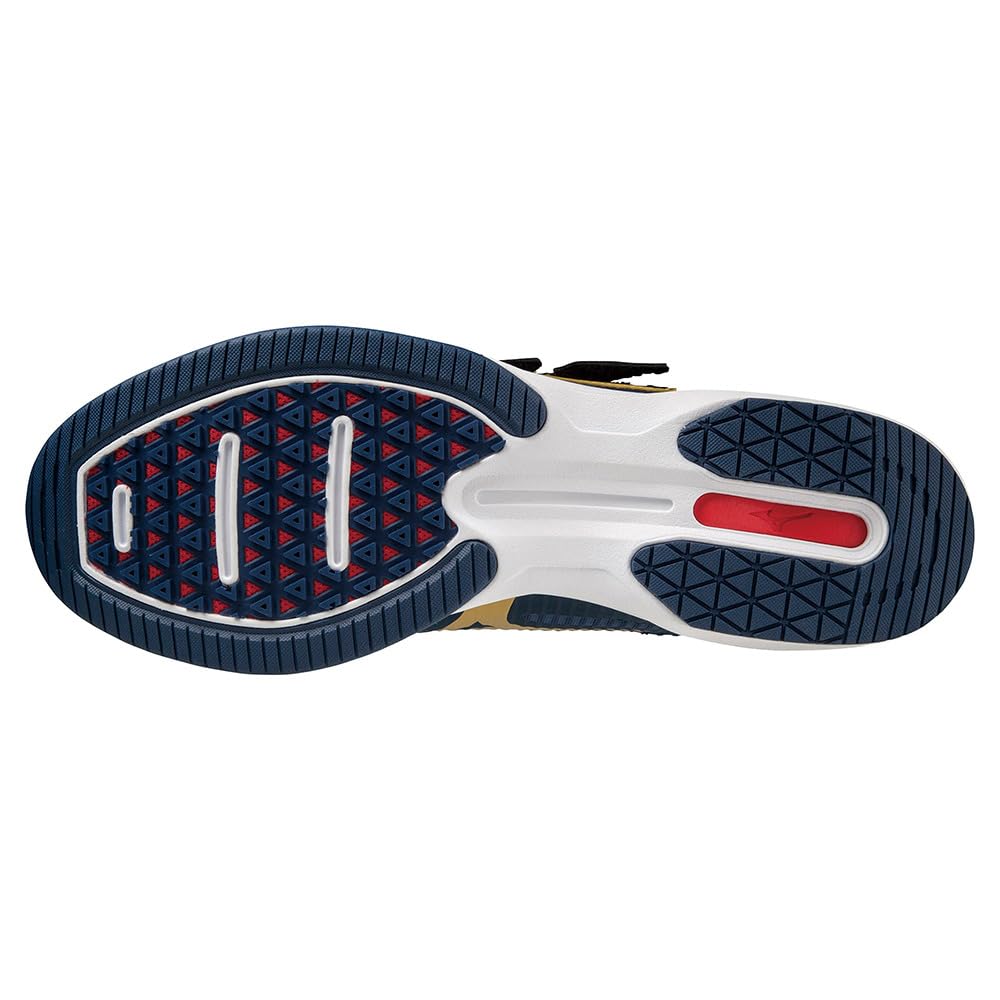 [ミズノ] ウエーブライトレボラン エリート 25.5 ネイビー×ゴールド Amazon | [ミズノ] 野球 トレーニングシューズ ウエーブライトレボラン