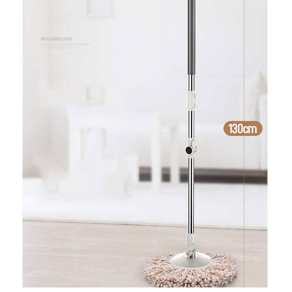 Fregona giratoria, Juego de Cubo dispensador fregona 360° Que Ahorra Espacio, Juego