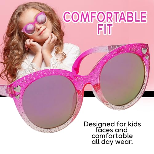 Barbie Kids Girls Sunglasses - Stylish, Comfortable & Durable UV-Protection Barbie Sunglasses - Officially Licensed Product4