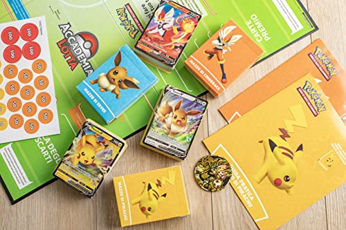 Accademia Lotta del Gioco di Carte Collezionabili Pokémon (Cinderace-V, Pikachu-V e Eevee-V), edizione in italiano - 4