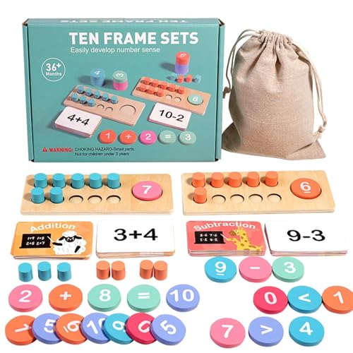 Ampie applicazioni: Supplemento ideale per la scuola domestica, questo quadro è un aiuto didattico perfetto per le mamme casalinghe, adatto per studenti delle classi materne, della scuola materna e della scuola elementare 1-2