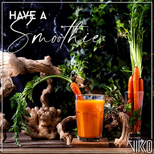 Vikko Drinking Glasses, Set Of 6 Juice Glasses 14 Ounce, Thick And Sturdy Kitchen Glasses, Dishwasher Safe Highball Glass Tumbler, Heavy Duty Cups, Water Glasses #TOP3